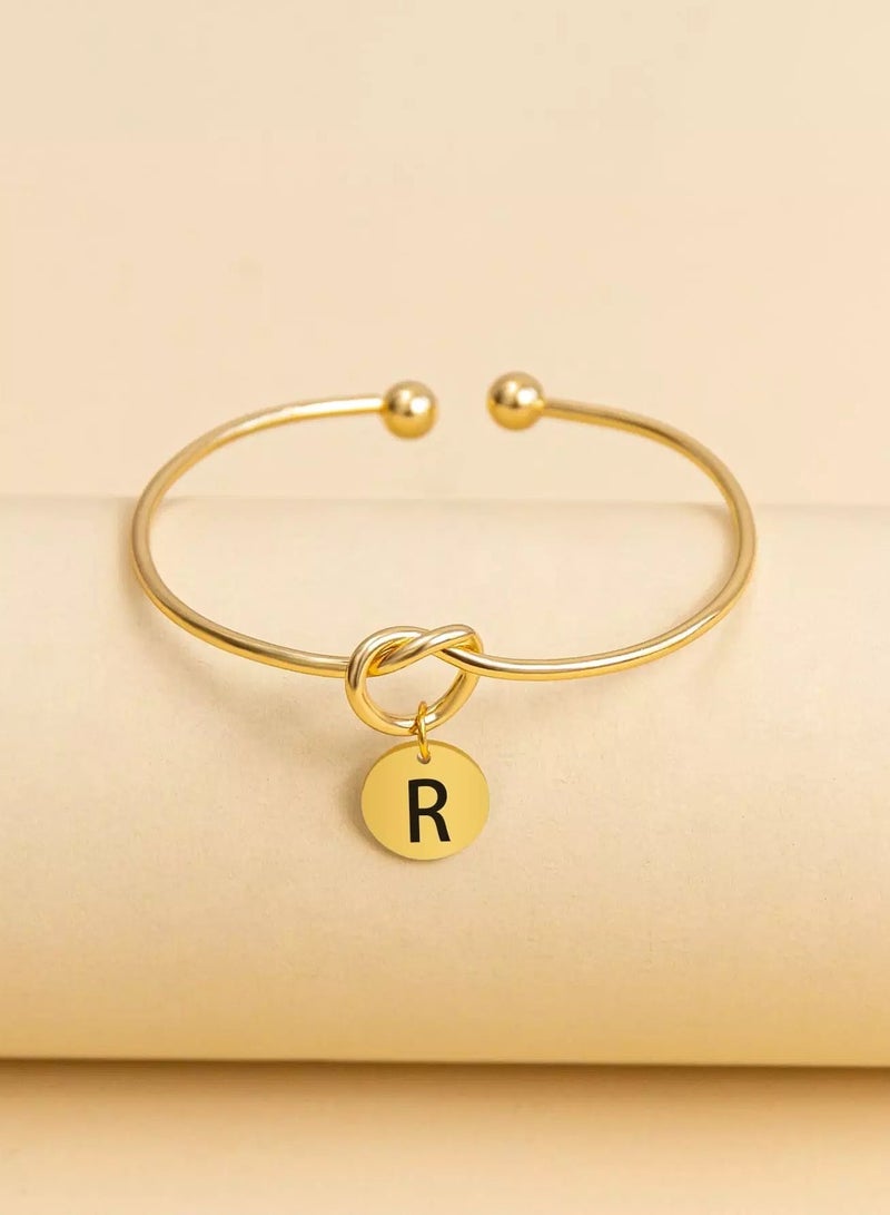 Round Charm Cuff Bracelet  - Image 1