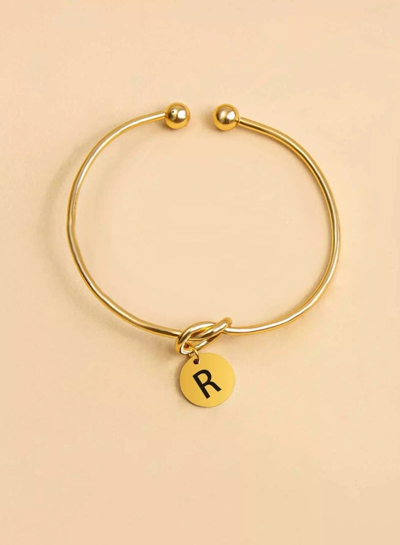 Round Charm Cuff Bracelet  - Image 2