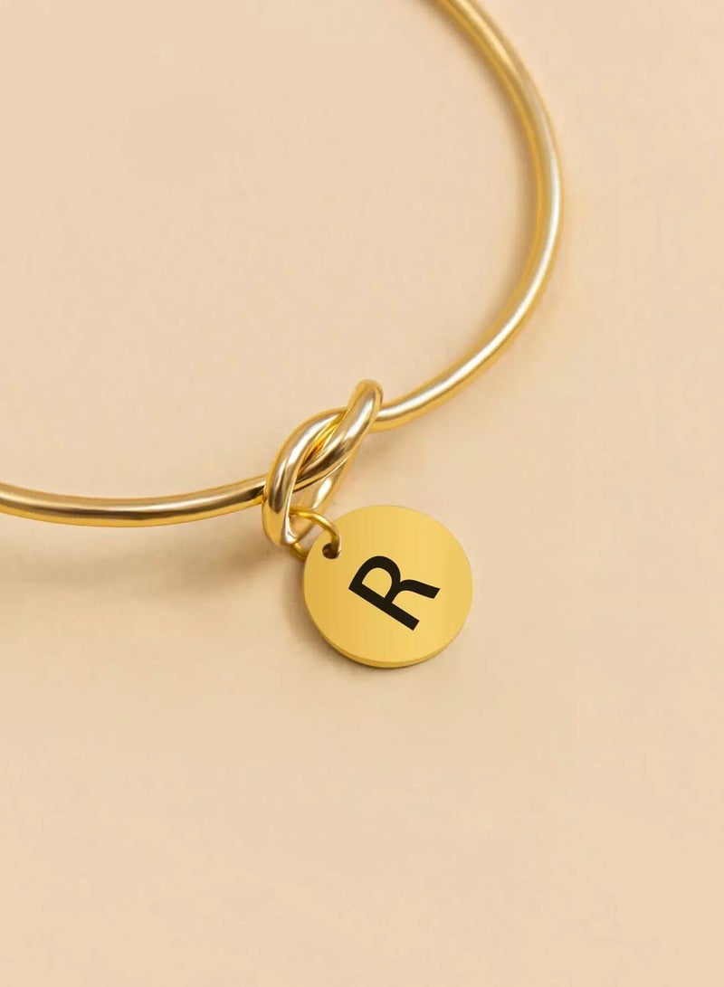Round Charm Cuff Bracelet  - Image 3