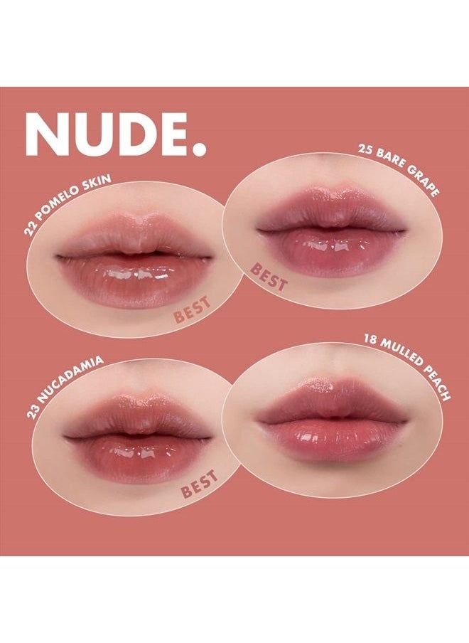 rom&nd - Juicy Lasting Tint 24 PEELING ANGDOO, Vivid color, Juicy & Glossy Finish, Long-lasting, MLBB, moisturizing, Highly-Pigmented, Clear & Natural Makeup, Lip Tint for Daily Use, K-beauty, 5.5g / 0. - Image 1
