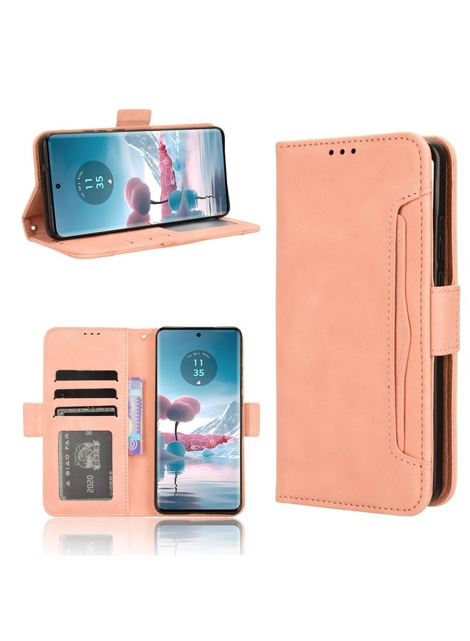 S-TOP Case For Motorola Edge 40 Neo 5G Skin Feel Calf Texture Card Slots Leather Phone Case - Image 1