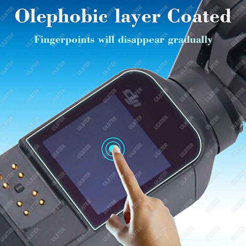 ULBTER Lens Screen Protector for DJI Osmo Pocket 2 / Pocket 1 [2+2Pack] Black White, Osmo Pocket II 0.3mm 9H Hardness Tempered Glass Cover Anti-Scrach Anti-Fingerprint Anti-Bubble - Image 4