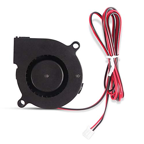 AiTrip 2Pcs 12V DC Brushless Blower Cooling Fan 50x50x15mm Fans for 3D Printer Humidifier Aromatherapy and Other Small Appliances Series Repair Replacement - Image 3