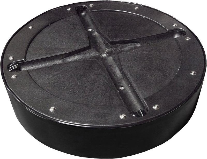 Plasticolor Busted Knuckle Garage BKG-86 Garage Stool,Black w/colored Logo - Image 2