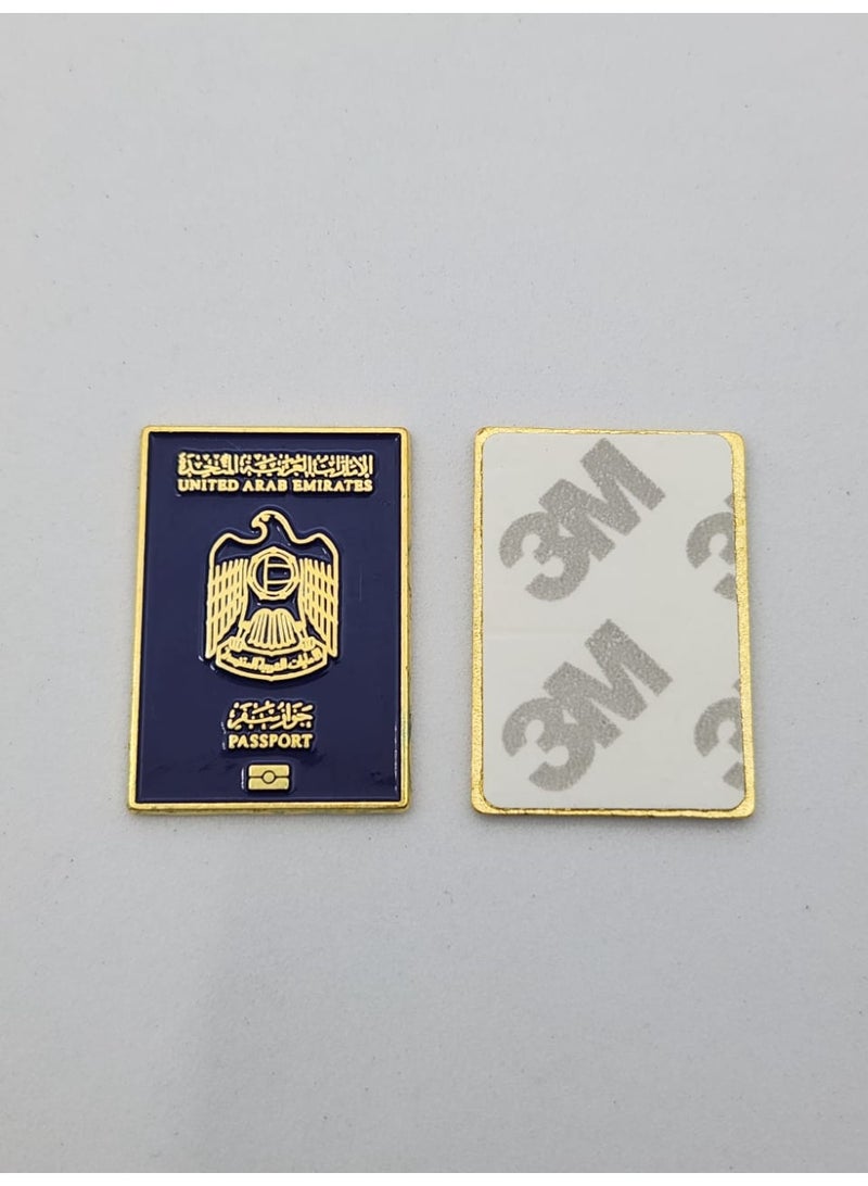 UAE Passport design Sticker Mobile, Laptop, Backpacks,Accessories Display for I pad,and Collectors Walls, Doors, Cars, Trucks, Motorcycles Fridge - Image 2