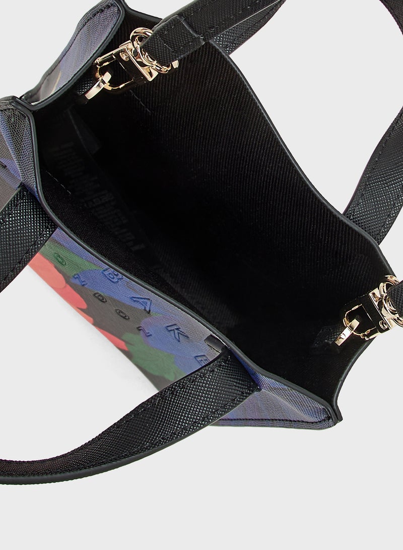 Ted Baker Printed Dahlia Mini Icon Crossbody  - Image 5