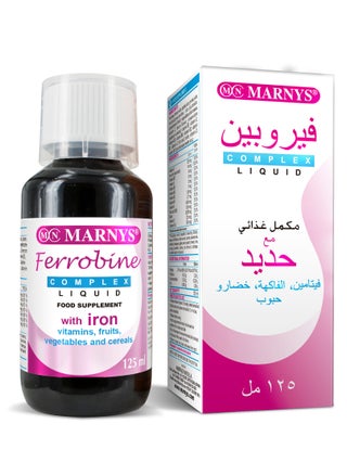 مارنيز شراب فيروبين كومبلكس - دعم مستويات الحديد - مكافحة التعب - تعزيز التركيز والطاقة - 125 مل - pzsku/Z9CDC03054A5B5369D3B6Z/45/_/1736419346/9e50ea66-b5ac-47a1-816e-5db030ddef58
