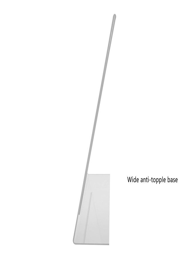 Marketing Holders Large Sign Holder Poster Display 14” x 11” Horizontal Table Tent Clear Acrylic Advertisement Notice Announcement Holder Pricing Menus Document Flyer Media Ad Promotional Signage - Image 4