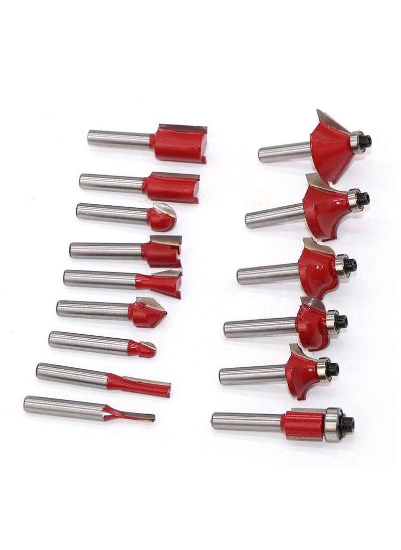 DIY Crafts Diy Crafts CTDIYHI47466 148mmshank Carbide Router Bit for Wood Cutter Engraving Cutting Tools Pack of 1 Set Cutting Edge Length8mm Have Box Multicolor  - Image 5