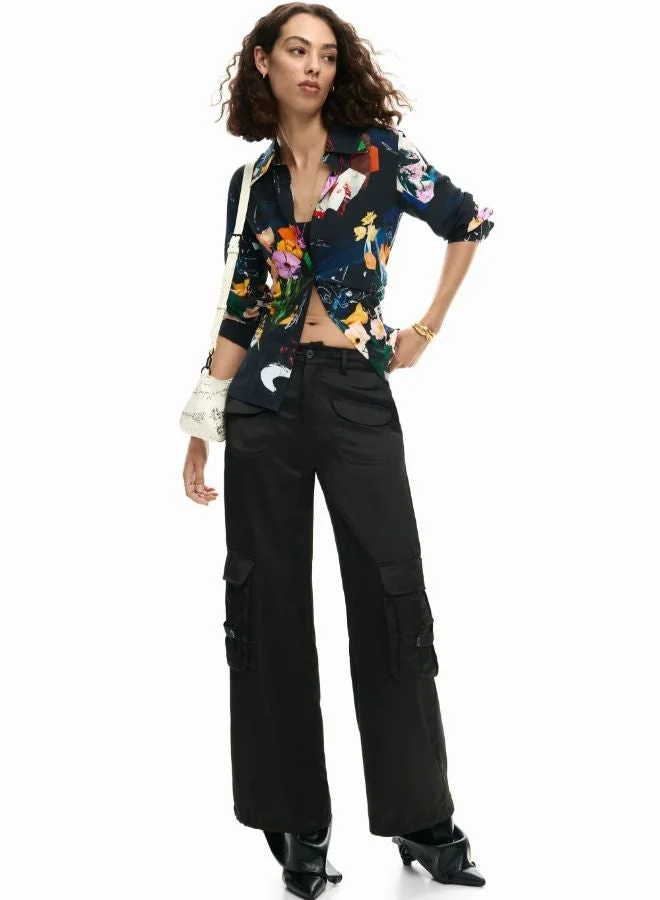 DESIGUAL Shirt collage tie