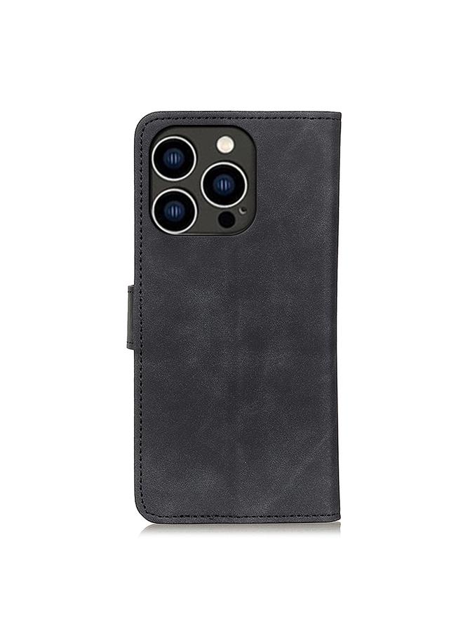 اس-توب حافظة هاتف من خزنة بتصميم كلاسيكي من الجلد لهاتف آيفون 16 برو ماكس - Image 4