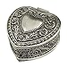 falado Emboss Alloy Metal Music Box Wind Up and Golden Movement Music Box for ChristmasBirthdayValentines DayMothers Day HeartShapedSongsRomeo and Juliet - Image 2
