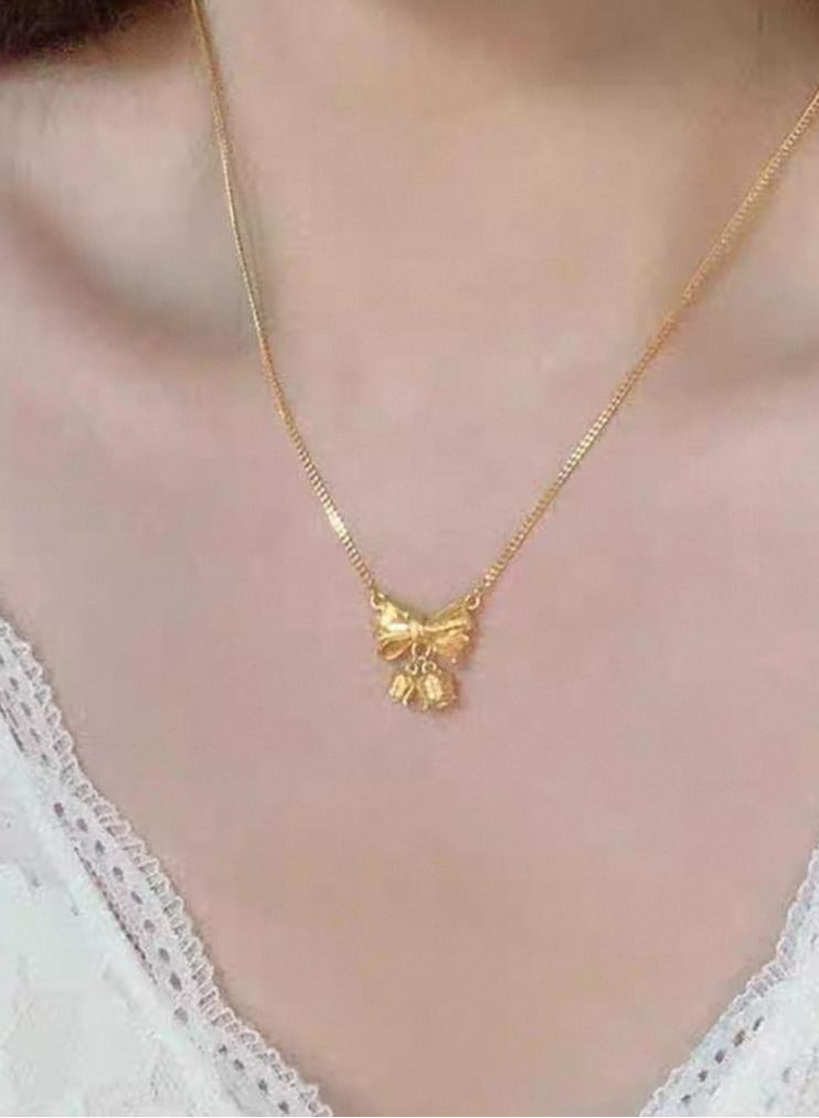  COLBOR Classic and unique gold necklace for women - Image 2