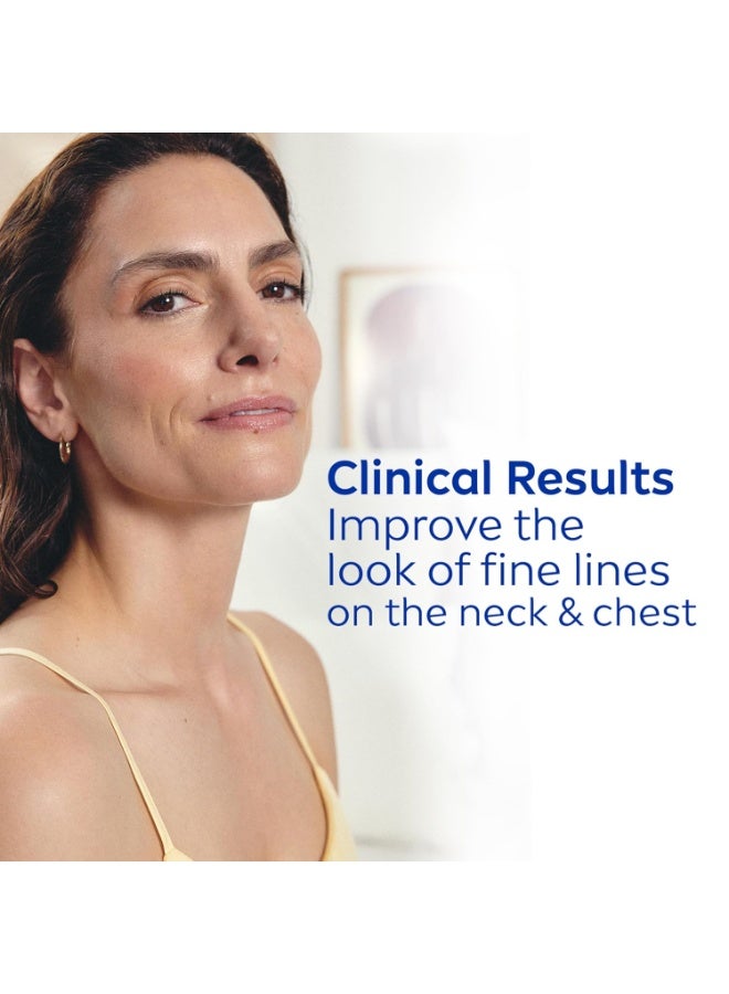 NIVEA Skin Firming and Anti Wrinkle Neck and Chest Cream with Q10, Creatine and Provitamin B5, Skin Firming Body Cream Reduces the Look of Fine Lines and Wrinkles, Holiday Gifts for Women, 6.7 Oz Tube - Image 2