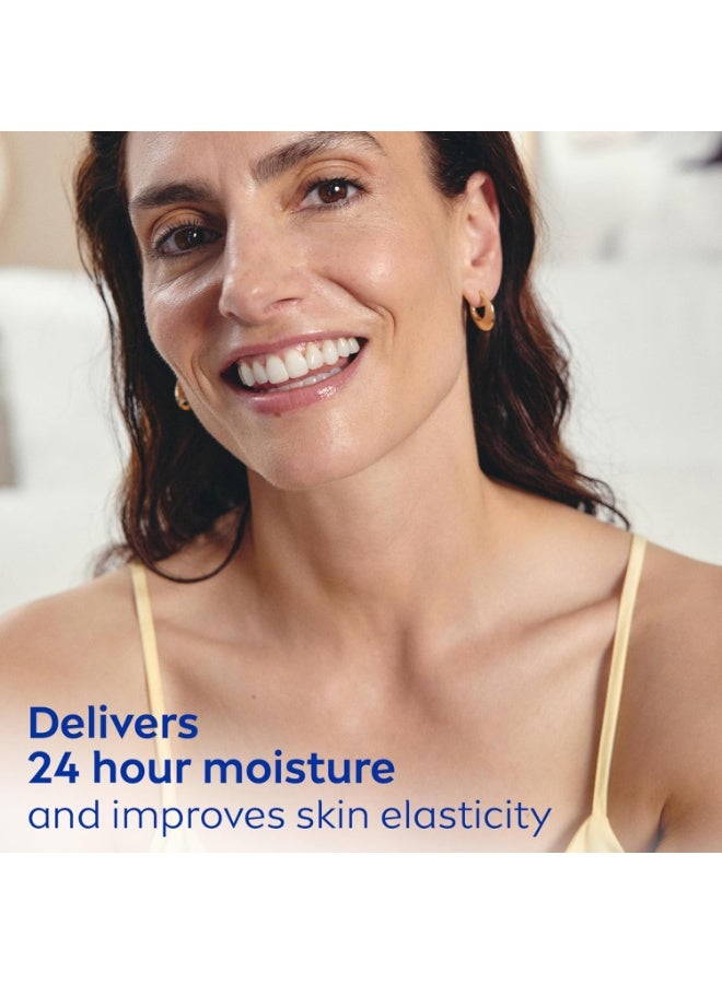 NIVEA Skin Firming and Anti Wrinkle Neck and Chest Cream with Q10, Creatine and Provitamin B5, Skin Firming Body Cream Reduces the Look of Fine Lines and Wrinkles, Holiday Gifts for Women, 6.7 Oz Tube - Image 4