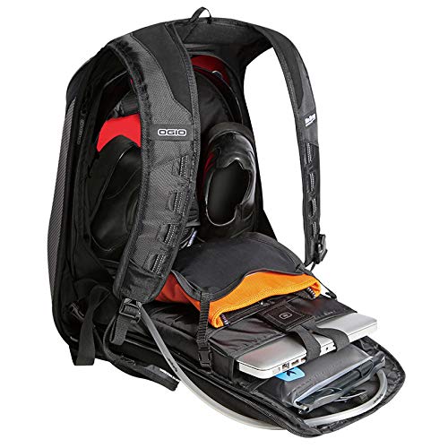 OGIO 123006.36 No Drag Mach 5 Motorcycle Backpack - Stealth Black , 20.5" H x 14.5" W x 7" D, Medium - Image 4
