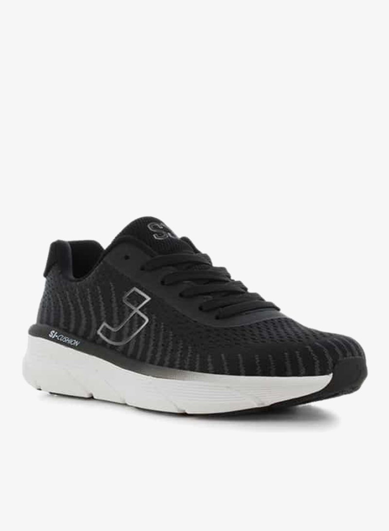 SJ Women's Textured Lace-Up Low Ankle Sneakers - Image 2