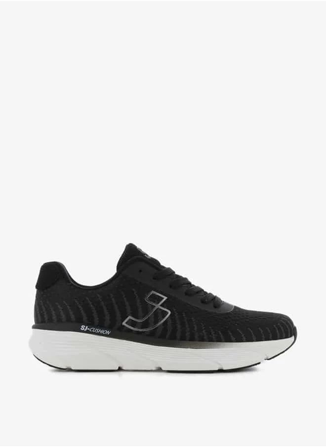 SJ Women's Textured Lace-Up Low Ankle Sneakers