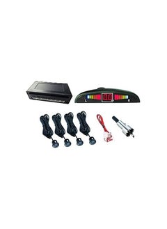 MR.SMART Car LED Parking Sensor Monitor Auto Reverse Backup Radar Detector System Backlight Display 4 Sensors  - Image 2