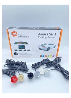 MR.SMART Car LED Parking Sensor Monitor Auto Reverse Backup Radar Detector System Backlight Display 4 Sensors  - Image 1