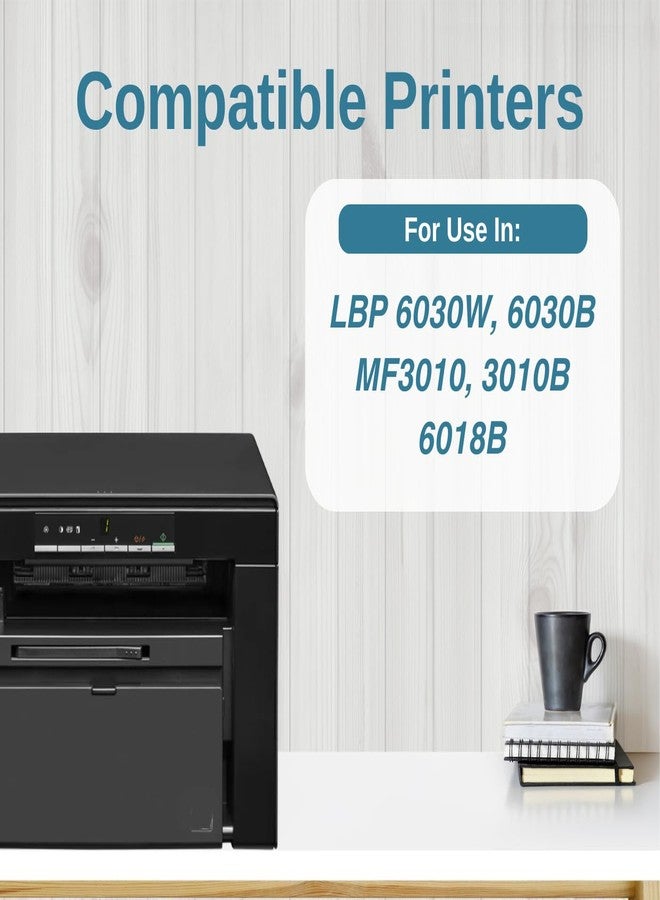 Print Page 925 Toner Cartridge Compatible for Printers LBP 6030W , 6030B , 6018B, 3010B , MF3010 (Set of 2) - Image 2