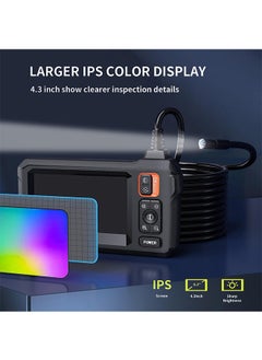 Generic Borescope, Endoscope Camera with Light, IP67 Waterproof Endoscope, 1080P HD Inspection Camera, Borescope Camera with Light, 16.5ft Flexible Endoscope Camera, Gadgets for Men  - Image 2