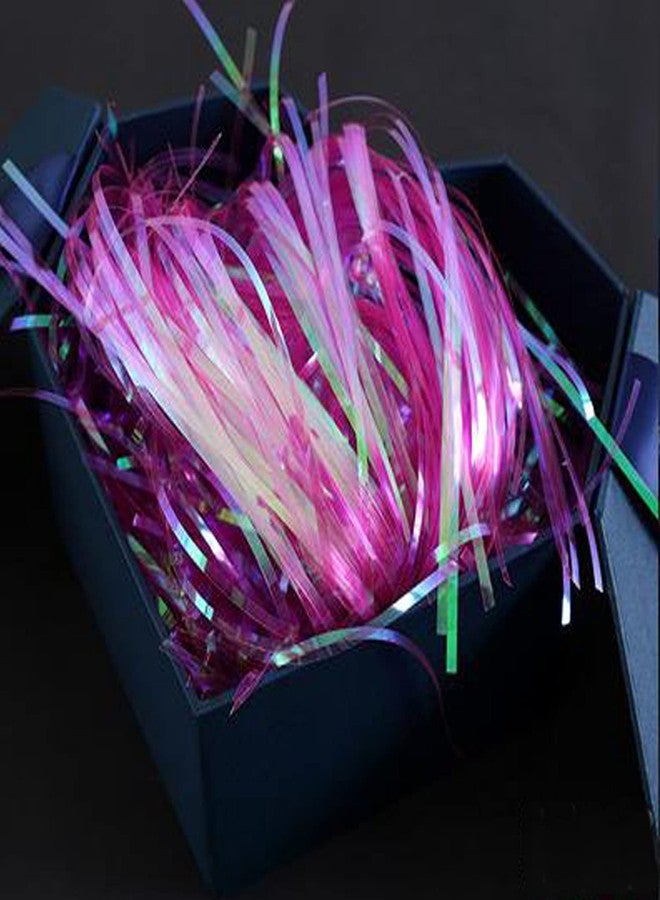 Thintinick Iridescent Plastic Hamper Shreds, Rose Red, 250 Grams - Image 3
