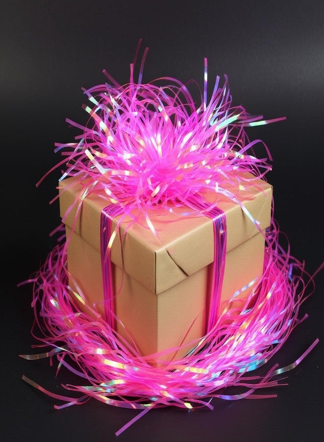 Thintinick Iridescent Plastic Hamper Shreds, Rose Red, 250 Grams - Image 4