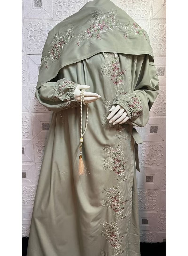 Wide and comfortable women's prayer sheet, excellent cold material