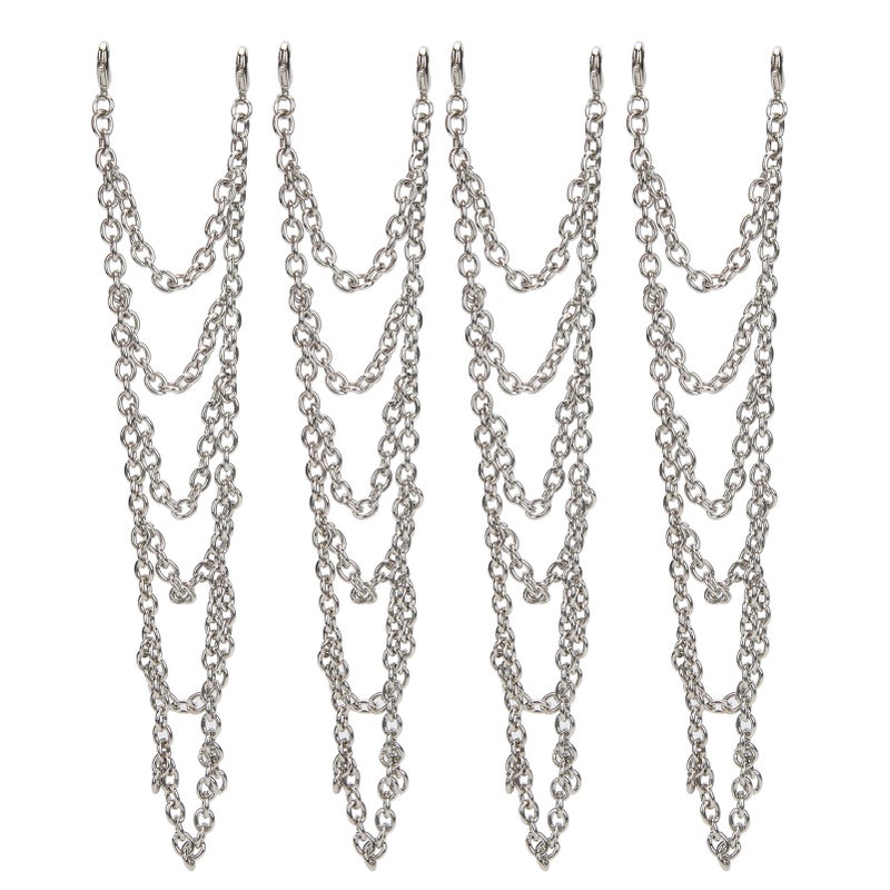 4Pcs RC Wheel Tires Metal Snow Chain Tire AntiSlip Chain for MN86 1/12 RC Crawler - Image 5