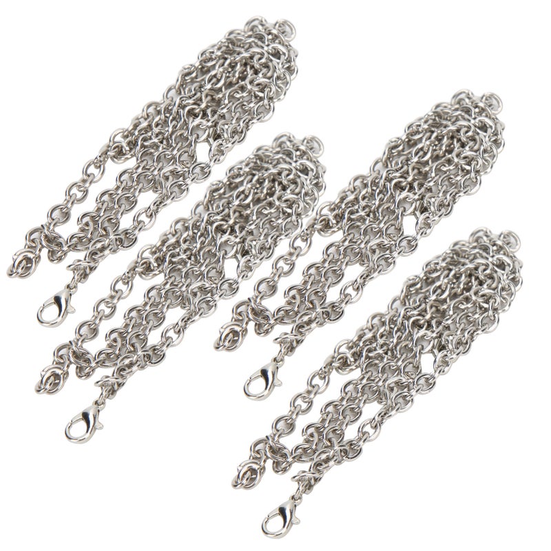 4Pcs RC Wheel Tires Metal Snow Chain Tire AntiSlip Chain for MN86 1/12 RC Crawler - Image 4