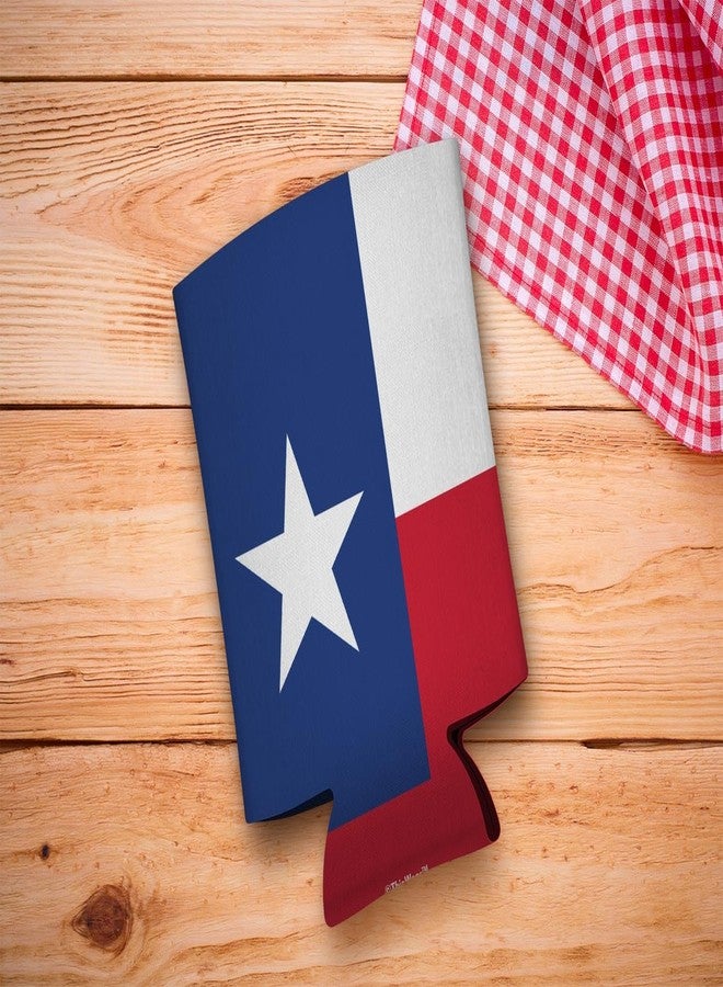 ذيس وير مبرد مشروبات تكساس، علم تكساس، ولاية النجمة الوحيدة، عبوة من 12 علبة، مبردات مشروبات حرارية، عبوة حفلات - Image 2