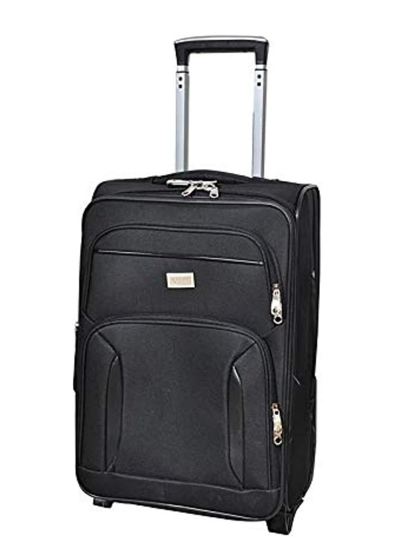 20 inch wheeled suitcase, black, canvas - pzsku/Z9CDD2790CC855ADBE349Z/45/1741601459/794d154e-5b8b-448d-9f2a-eaf52f03c903