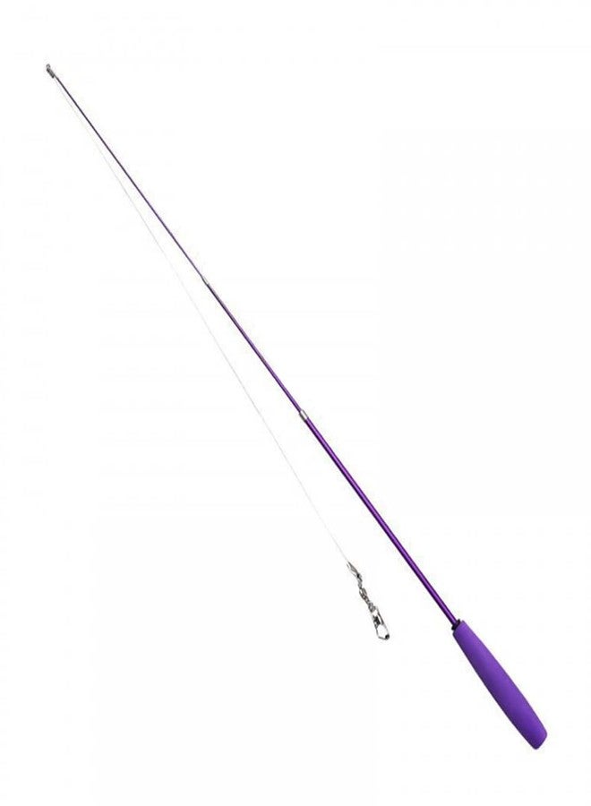 DONGKER Cat Teaser Wand,Retractable Kitten Fishing Pole Toy for Cat Kitten Reduce Boredom(Not Include Replacement) - Image 1