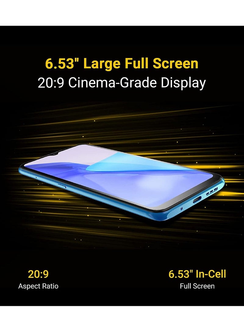 UMIDIGI Power 5 Cell Phones 6150mAh Battery 6.53 HD Display Smartphone with 16MP AI Triple Camera Dual SIM Android Phone Blue 3GB Ram 64GB Memory - Image 4