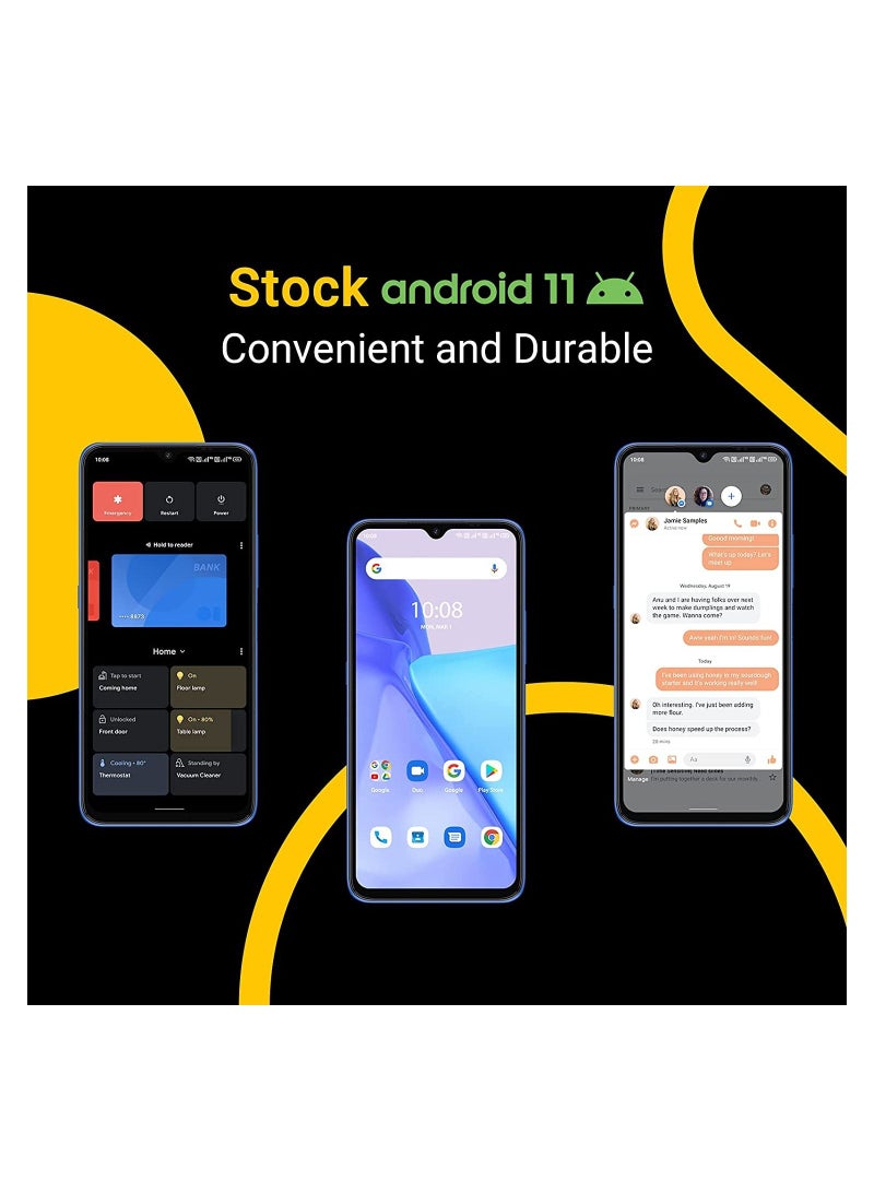 UMIDIGI Power 5 Cell Phones 6150mAh Battery 6.53 HD Display Smartphone with 16MP AI Triple Camera Dual SIM Android Phone Blue 3GB Ram 64GB Memory - Image 5