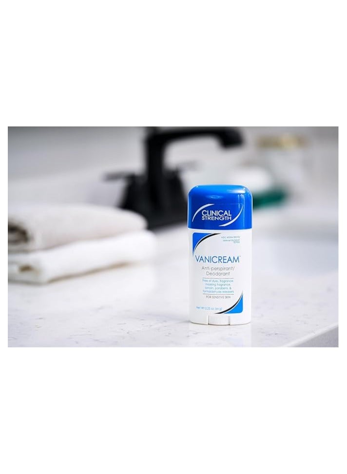 Vanicream Anti-Perspirant/Deodorant | For Sensitive Skin | Clinical Strength, 24-Hour Protection | Dermatologist Tested | Fragrance and Paraben Free | 2.25 Ounce - Image 2