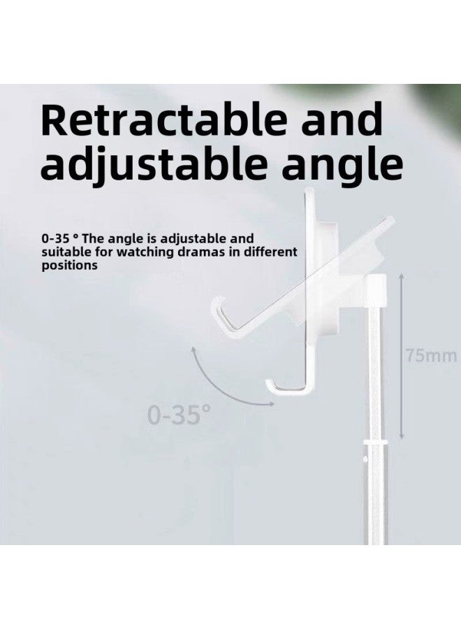 Tablet Retractable Lazy Bracket Mobile Phone Universal Multi-function Desktop Live Streaming Dedicated Ipad Love Support Frame-Color:Plastic Love Bracket Powder - Image 4