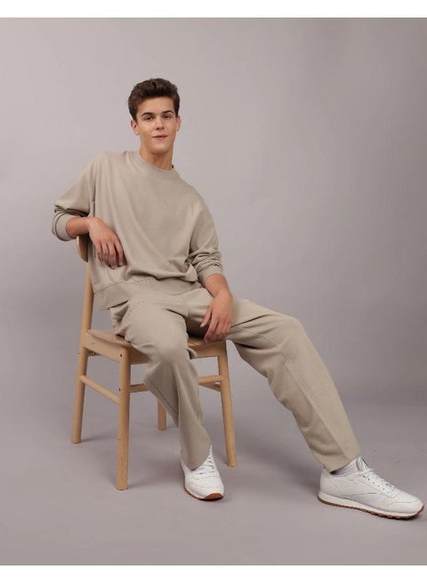 سترة صوفية بياقة دائرية