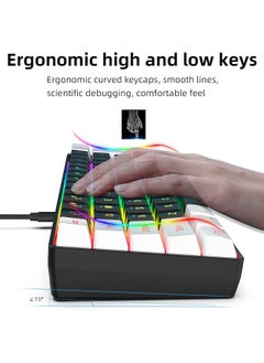 FLOWING 61 Keys RGB Gaming Keyboard 60% Mini Wired Waterproof For Gamer  - Image 5