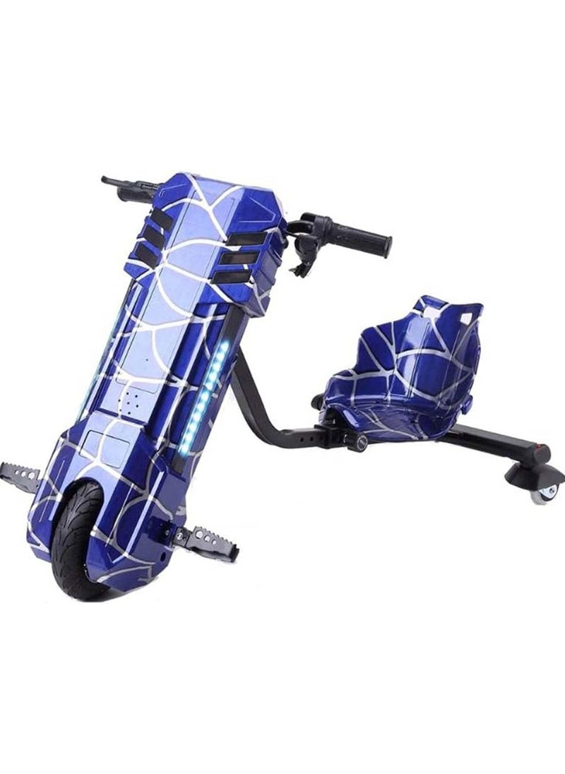 FACTUAL TOYS Electric Drifting Scooter 3 Wheel Electric Trike 360 Degree 36V - Blue Spider  - Image 3