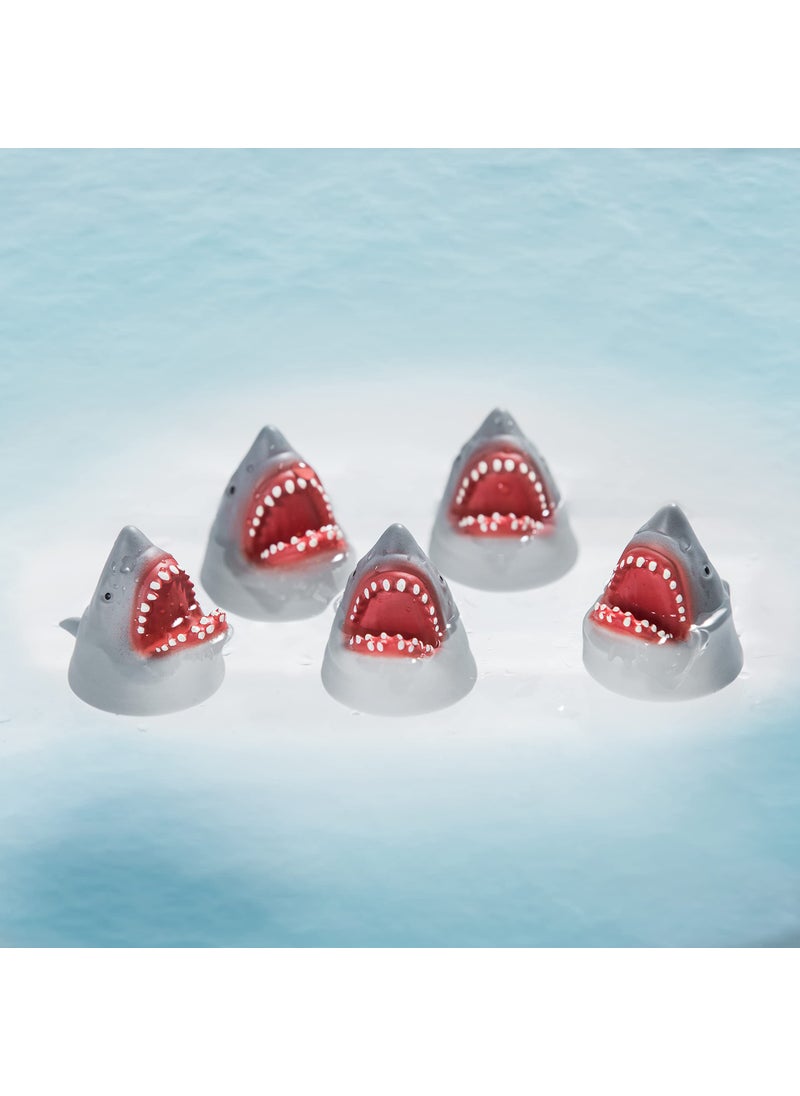 AQKILO AQKILO Shark Finger Puppet Set, Animals Puppet Show Theater Props, Novelty Toys Weird Stuff Gifts, 5Pcs  - Image 2
