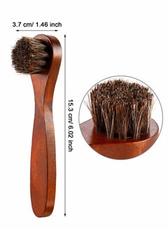 Excefore Horsehair Shoes Polish Brushes Kit  - Image 2