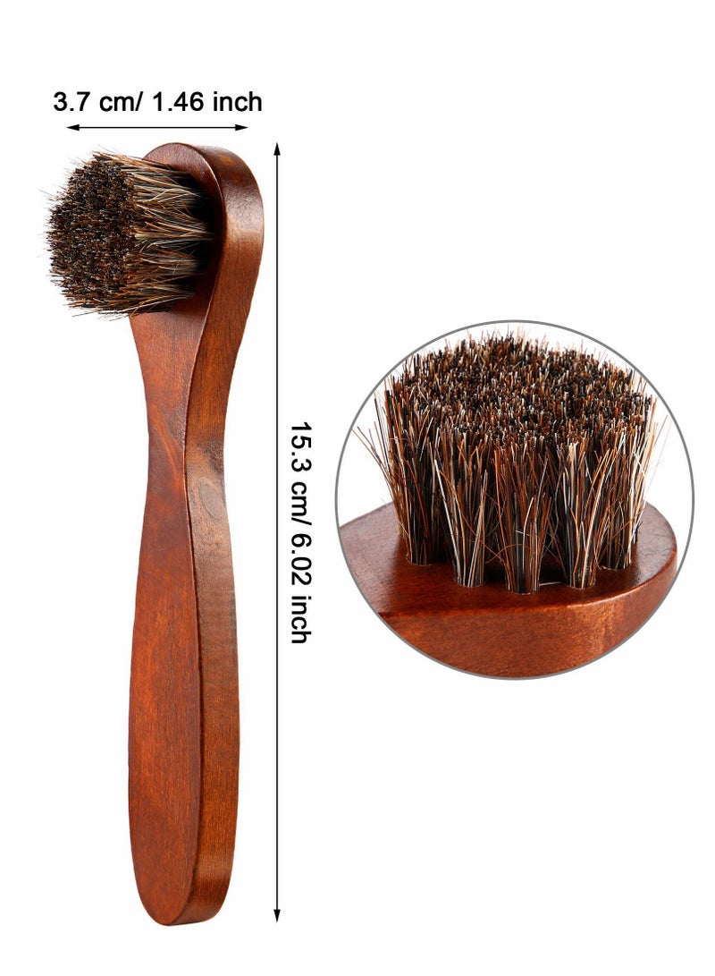 Excefore Horsehair Shoes Polish Brushes Kit  - Image 2