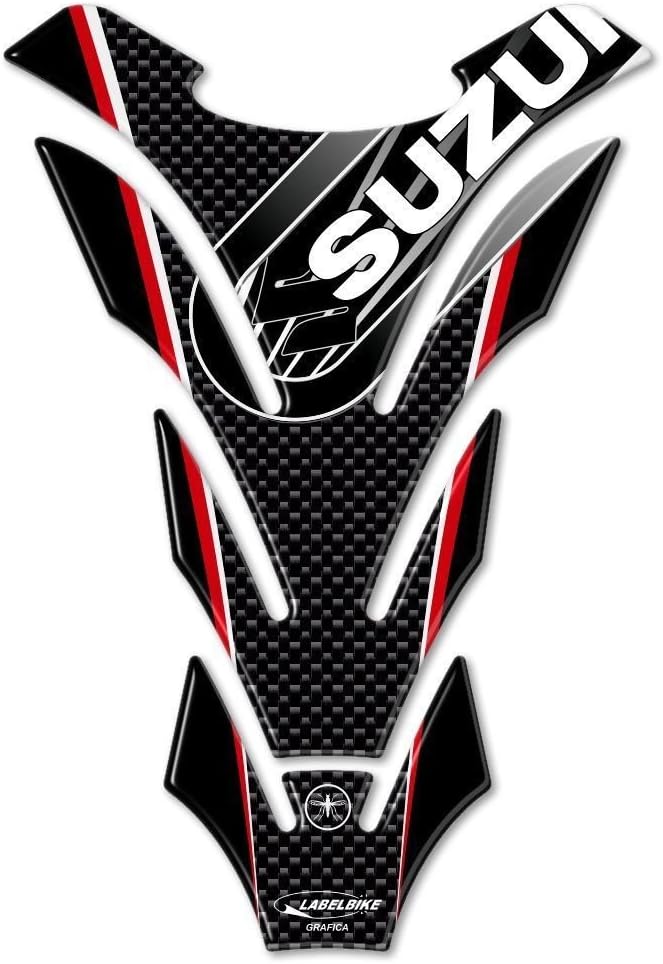 labelbike 3D Sticker Motorcycle Tank Pad Protection for SUZUKI - Image 1