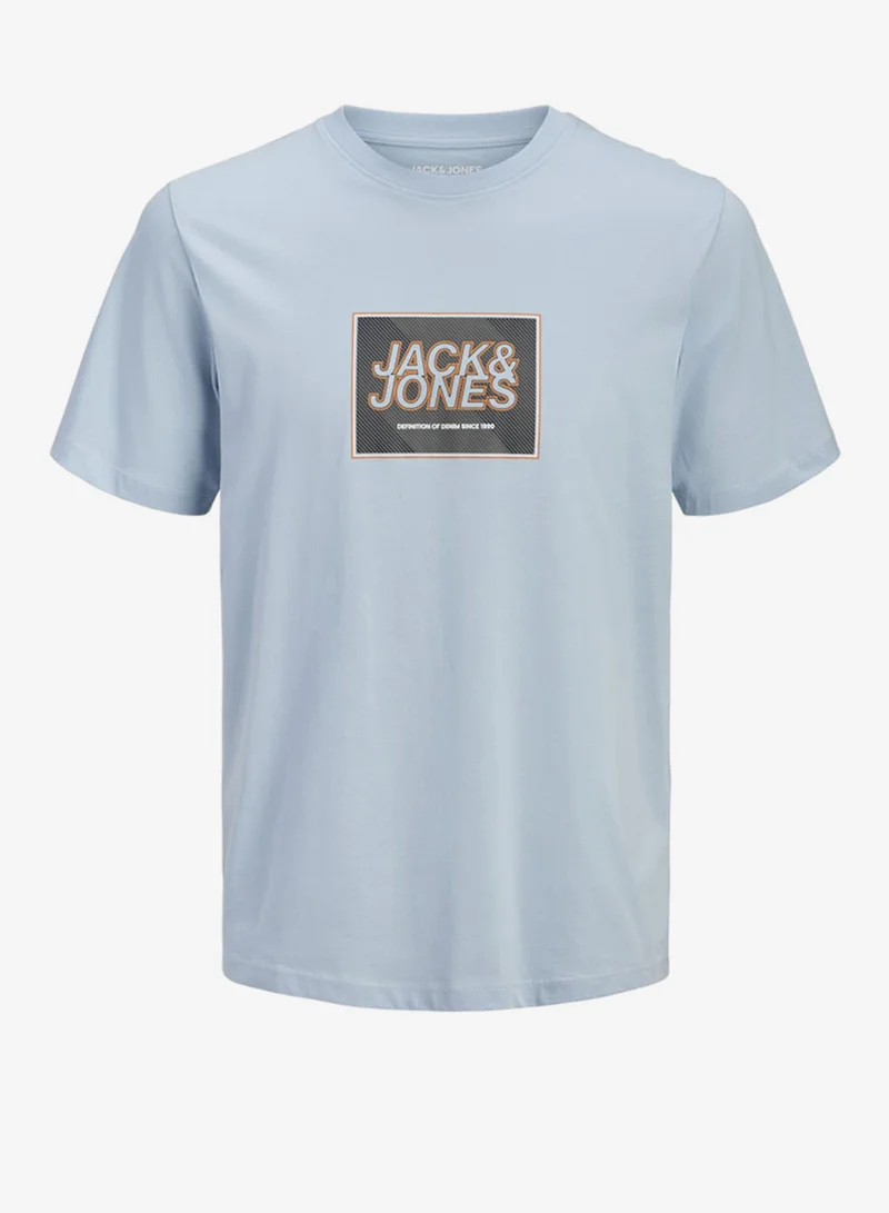 جاك وجونز جونيور تيشيرت أطفال بياقة دائرية