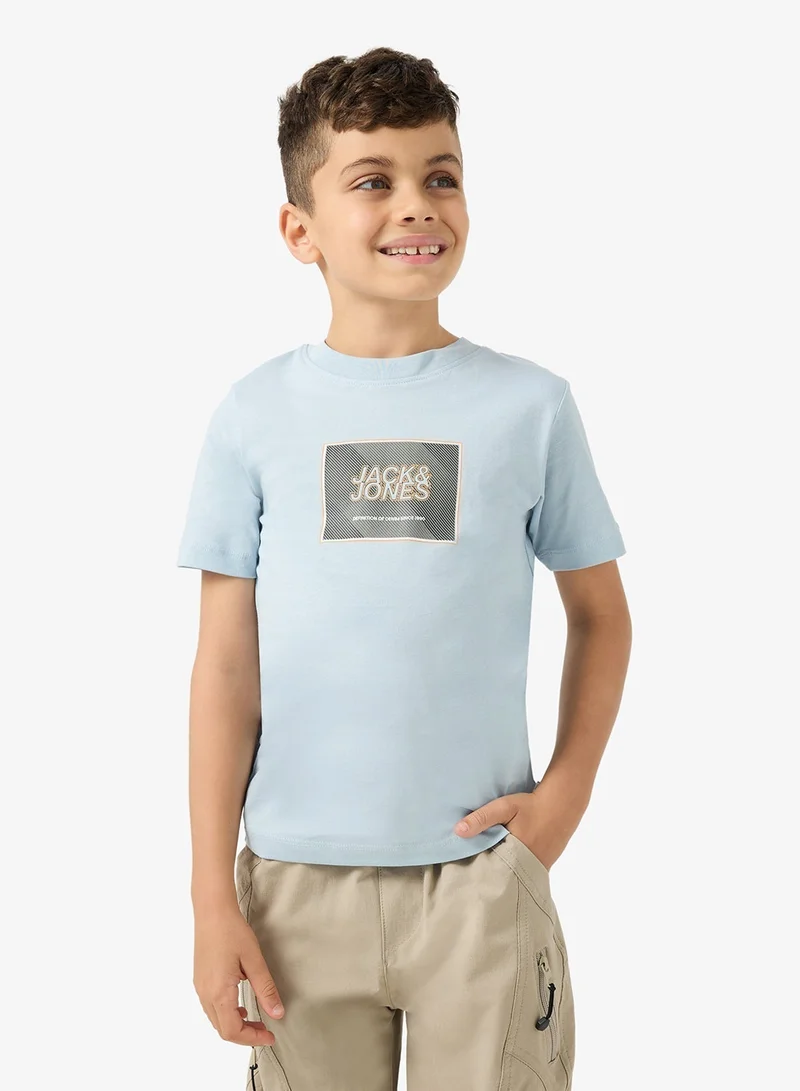 Jack & Jones Junior Kids Jjrain Crew Neck T-Shirt