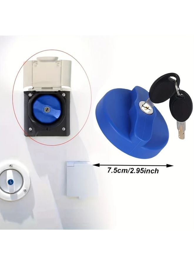 1 غطاء دخول ماء للمركبات الترفيهية مع مفتاحين - تصميم متين ومقاوم للسرقة - Image 3