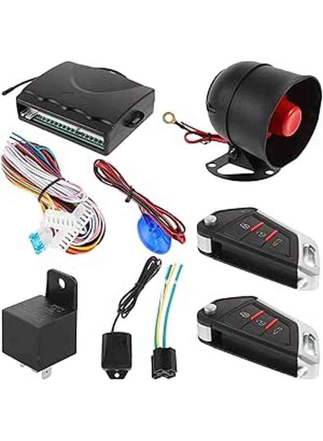 Universal Remote Start Kit With Keyless Entry Anti Theft Alarm System And Central Locking Control - Image 1