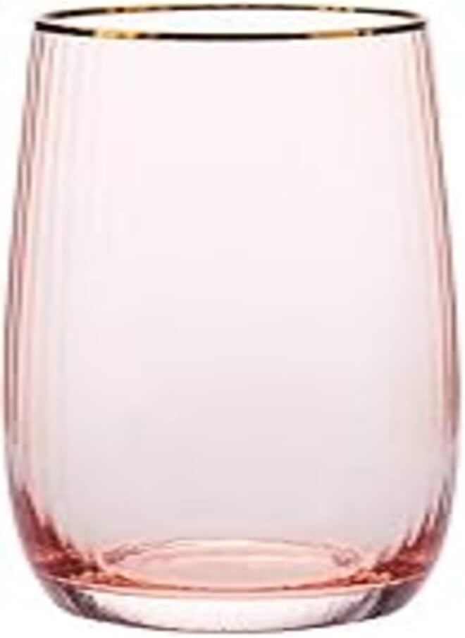 Karaca Karaca | Gemma Beverage Glass Salmon 480ml 